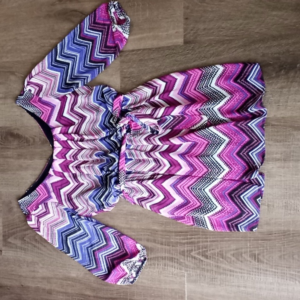 Sheer Sleeve Fully Lined